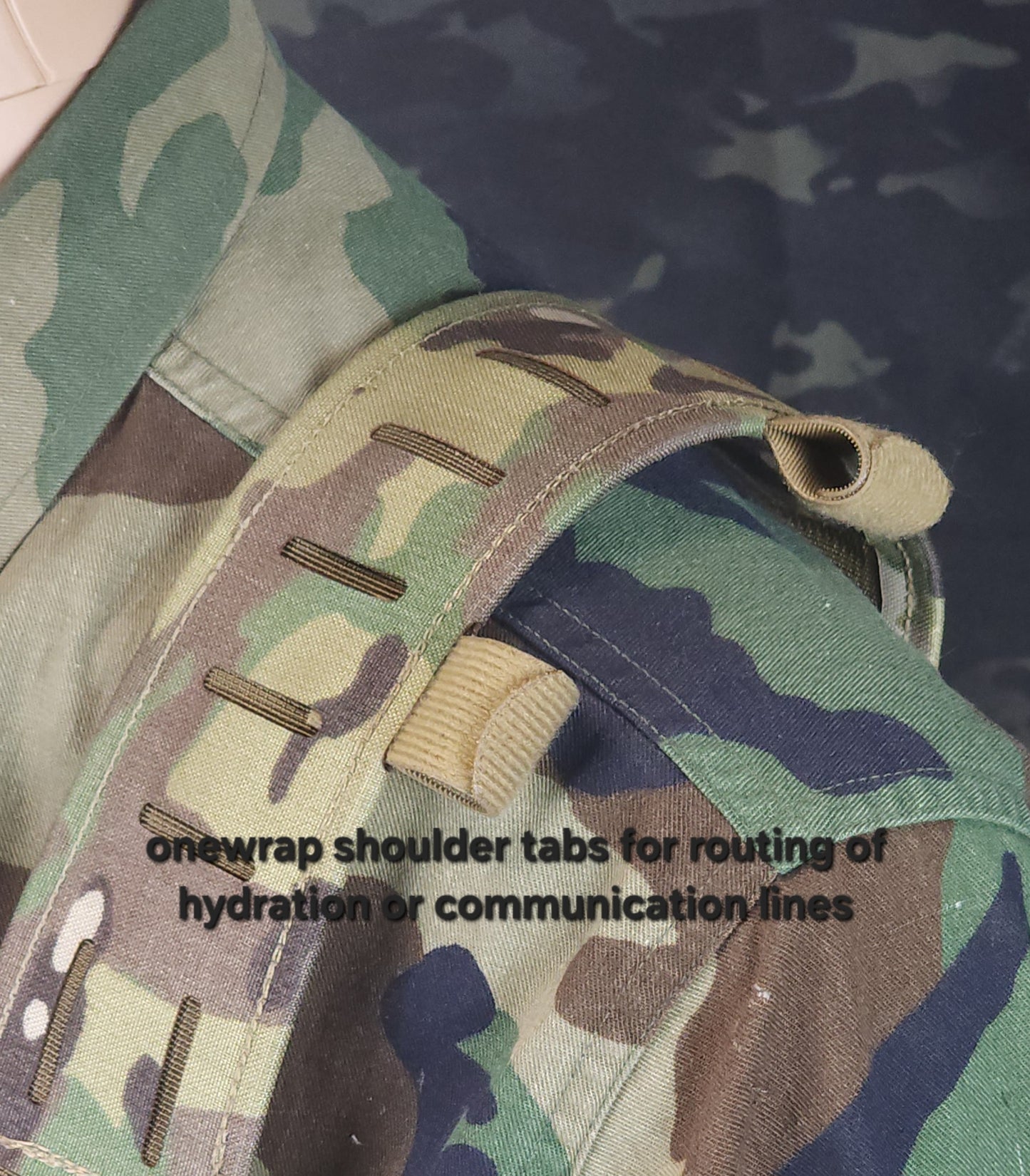 Split front tombstone chest rig